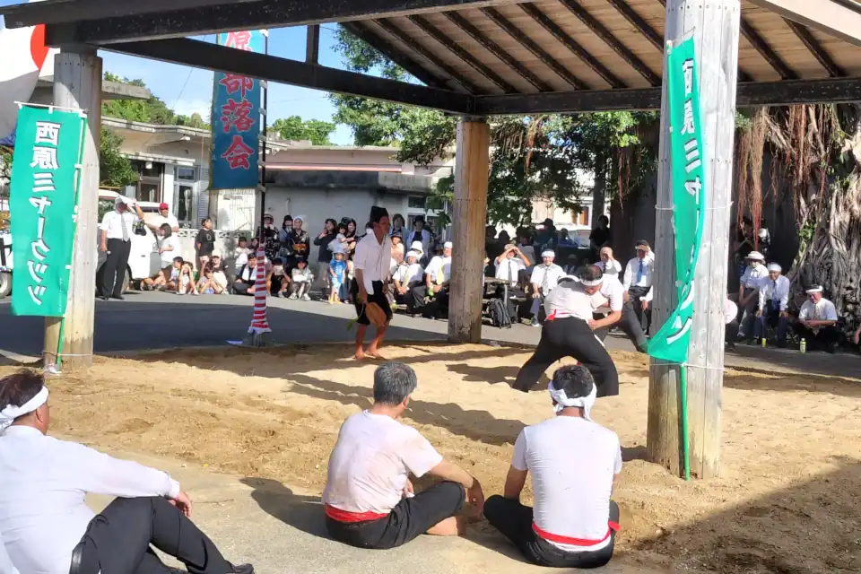 2025年 西原ミャークヅツ 奉納相撲